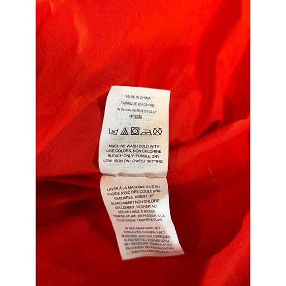 J.Crew Women's Red Eyelet Ruffle Hem Spaghetti Strap Fit & Flared Dress Size 2 - Picture 6 of 8
